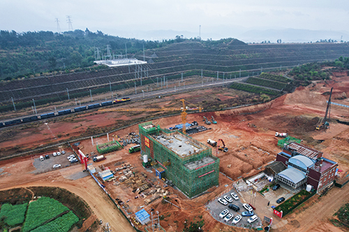 玉溪研和鐵路海關監管作業場所建設提速.jpg